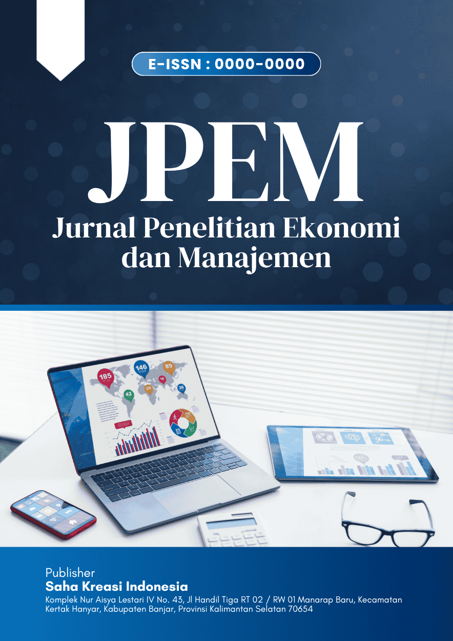 					View Vol. 1 No. 1 (2026): Jurnal Penelitian Ekonomi dan Manajemen (JPEM) April 2026
				